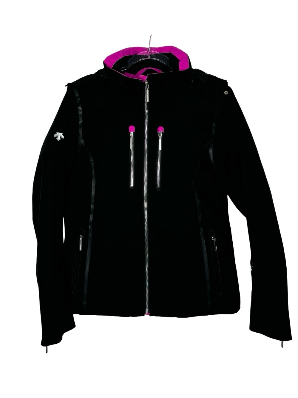 Descente | Camille Women’s Ski Jacket in Black/Pink US 10/M